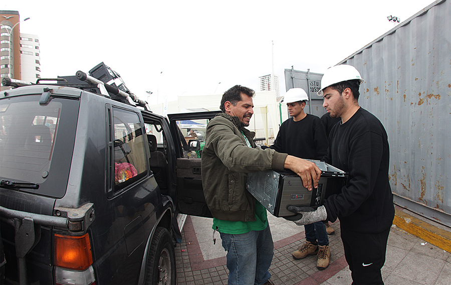 Inauguraron cuarta versión de la Feria de Reciclaje Electrónico