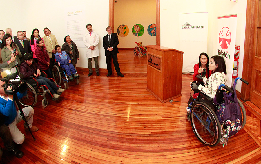 Artistas de Instituto Teletón exponen en muestra colectiva “Color Norte”