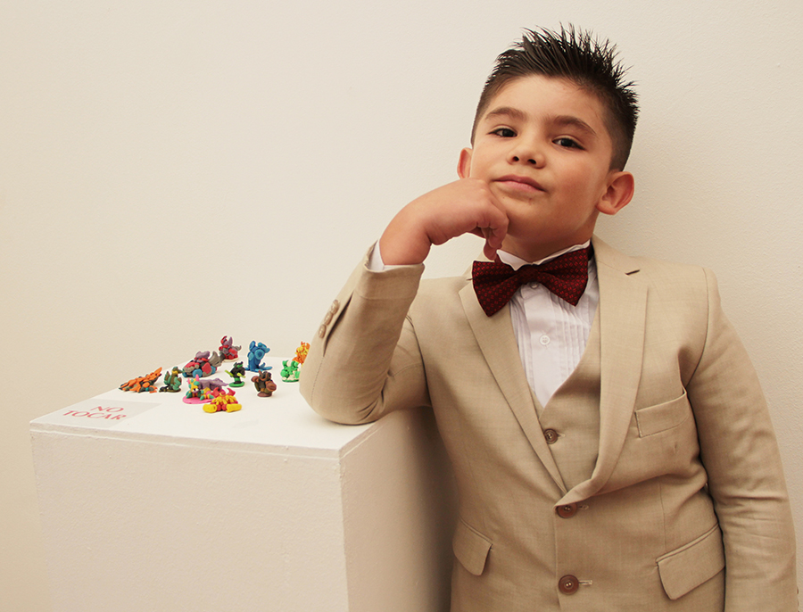 Mini Mundo en plastilina, exposición de sala de arte Pica Collahuasi