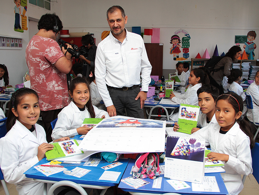 20 mil agendas del alumno y 1.500 cuadernos del profesor son distribuidos en la región