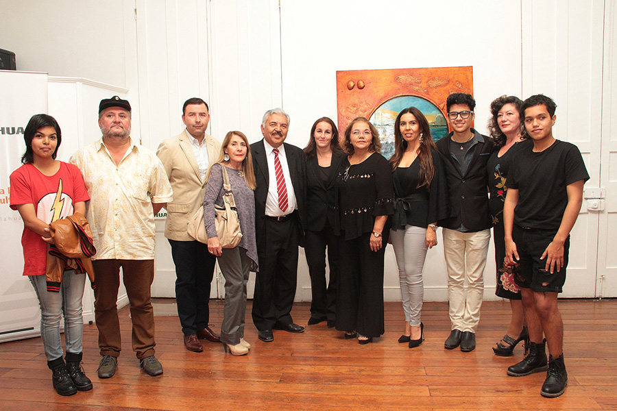 Atelier Paulino Astudillo expone obras en sala de arte Pica Collahuasi