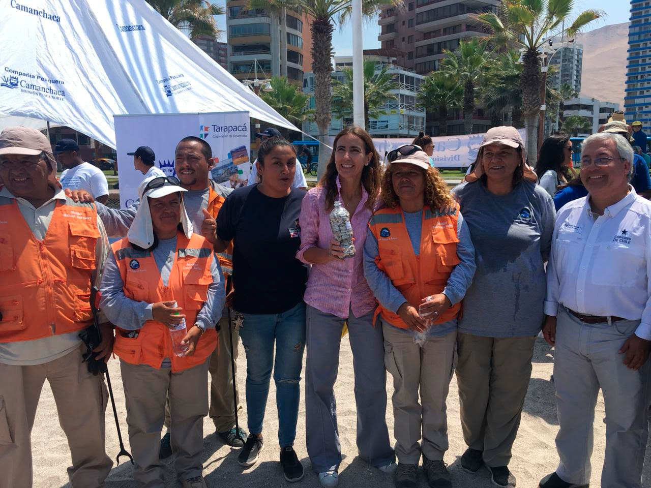 Más de 10.000 colillas de cigarros fueron retiradas de playa Cavancha