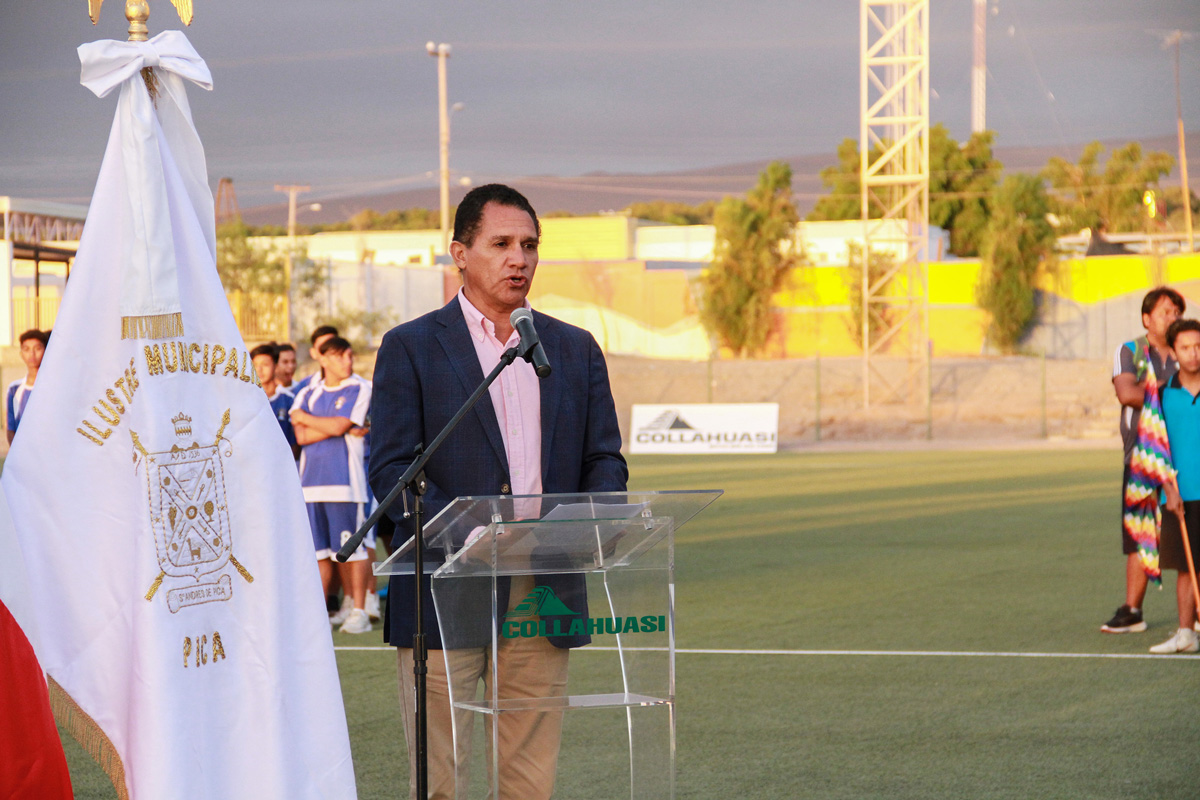 Se da el puntapié inicial al IV campeonato de fútbol “Sembrando futuro” en Pica