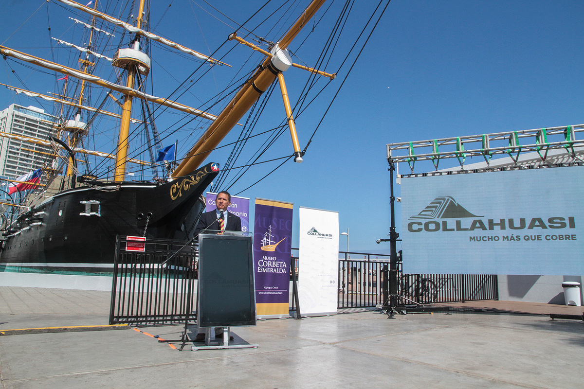 Museo corbeta Esmeralda realizó lanzamiento de obras del proyecto de recuperación, mejoramiento y ampliación