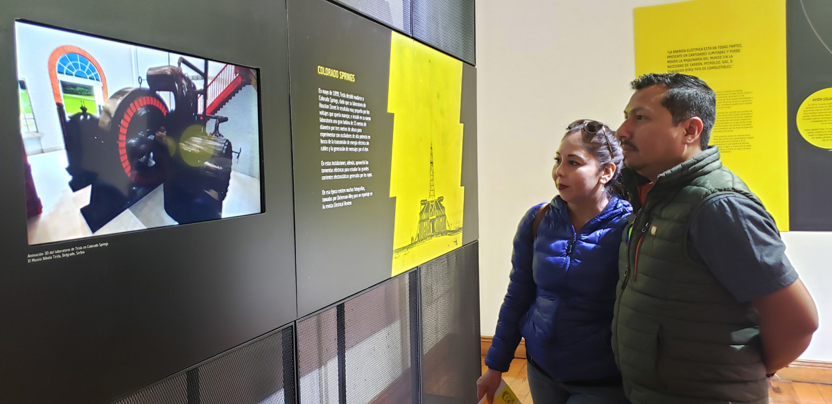 Más de mil 200 visitantes se han maravillado con la vida y obra de Nikola Tesla