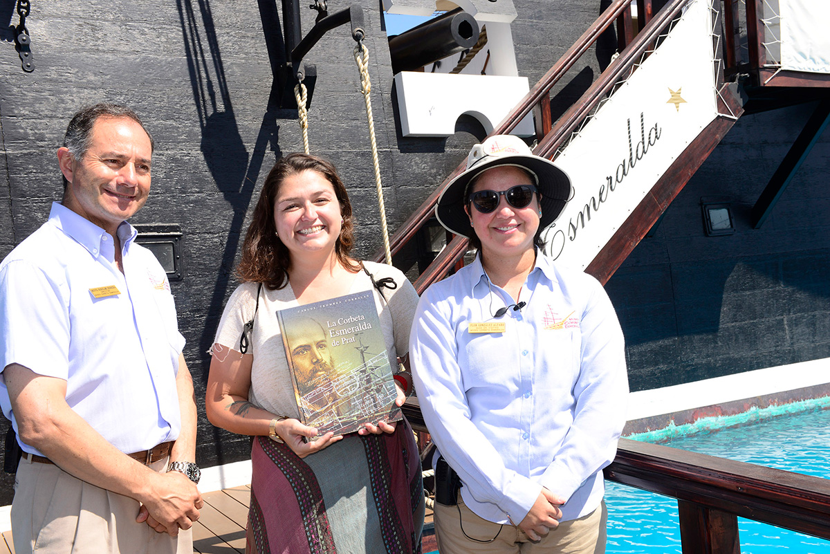 Museo Corbeta Esmeralda despide el verano en Iquique con el visitante número 700 mil