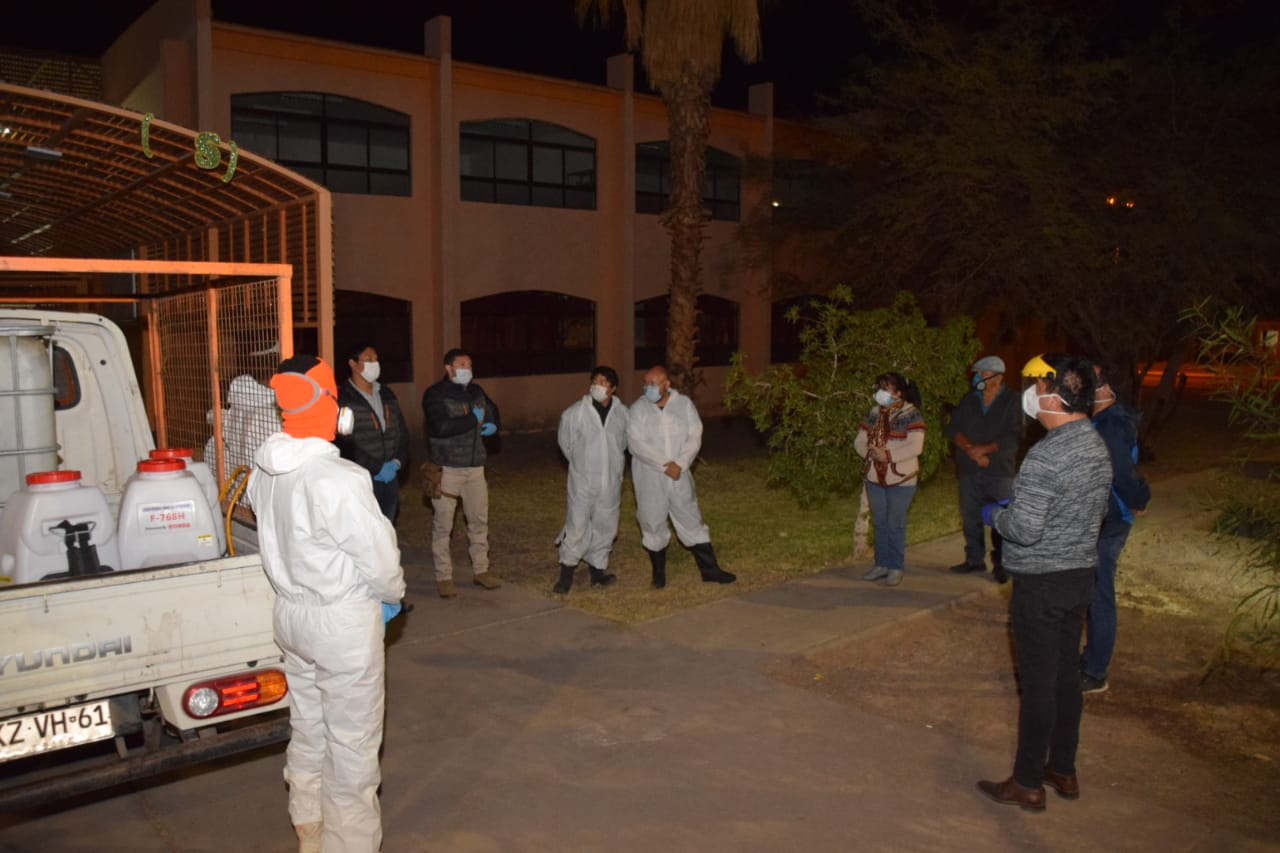 Collahuasi apoya plan de sanitización municipal de la comuna de Pica
