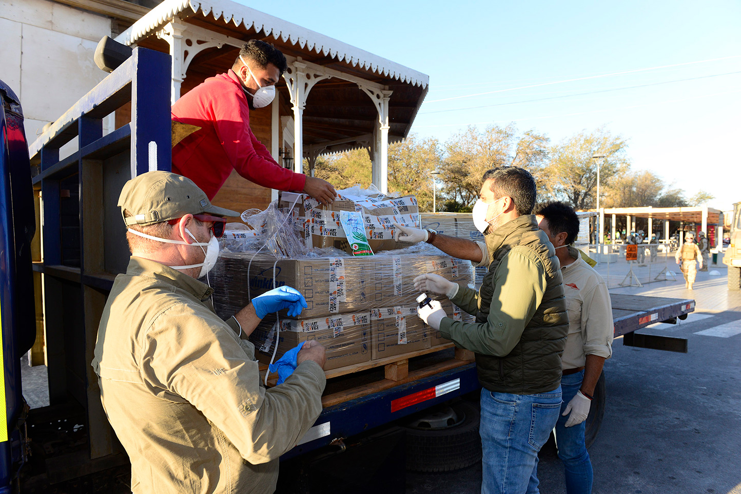 Pozo Almonte recibe apoyo para enfrentar la emergencia