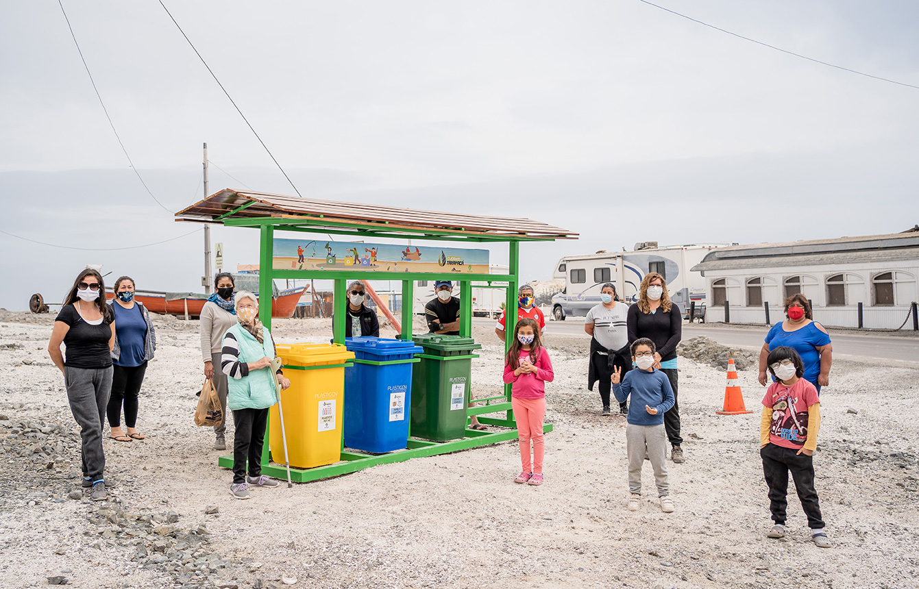 Caletas del sur de Iquique cuentan con nuevo circuito de reciclaje