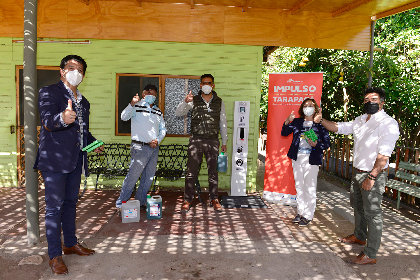 Emprendedores de Pica reactivan sus negocios y refuerzan medidas de prevención de la mano del “Plan Impulso Tarapacá”