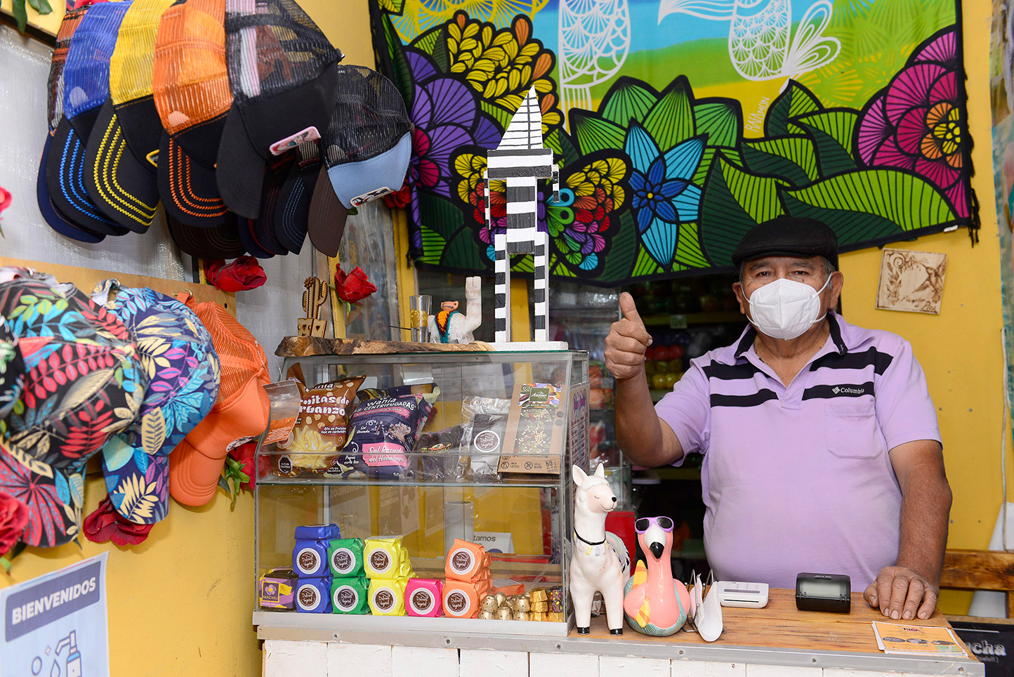 Tienda Napas de Pica fortalece medidas sanitarias de su negocio apoyado por “Impulso Tarapacá”