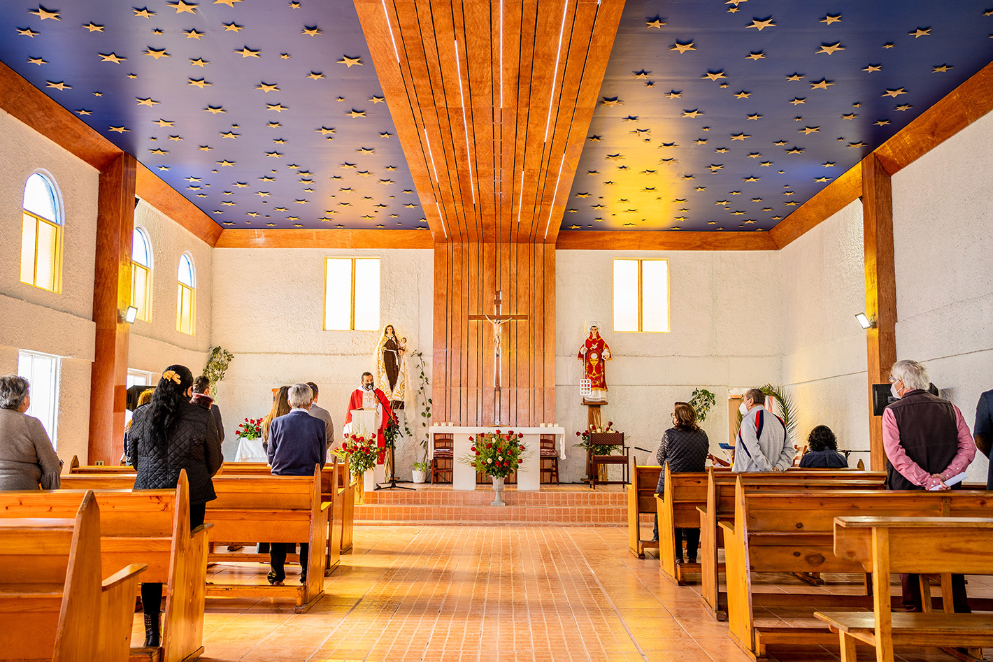 Comunidad de Chanavayita recibió obra de remodelada Parroquia María Estrella del Mar