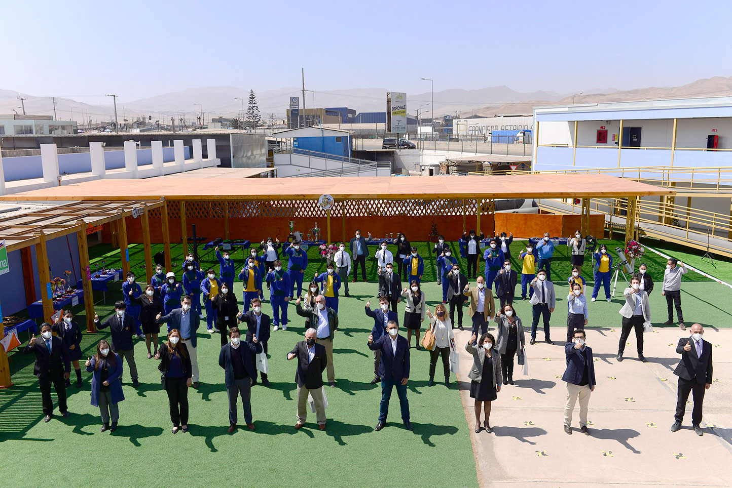 Liceo Bicentenario Minero Juan Pablo II de Alto Hospicio incorpora la experiencia de Enaex en la formación minera de sus alumnos