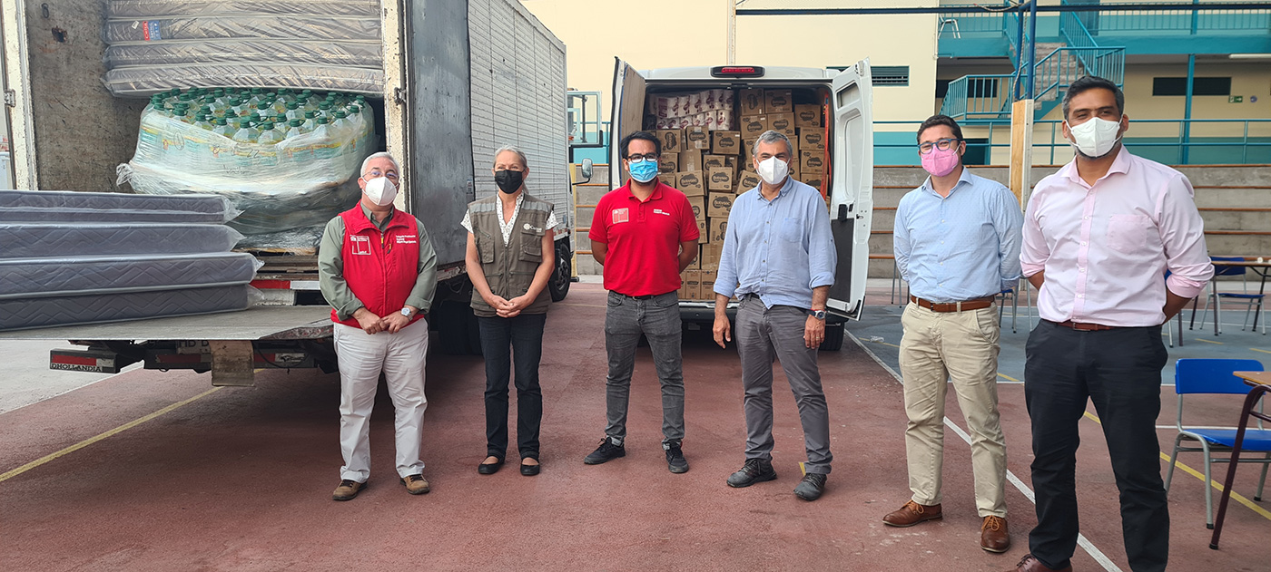 Collahuasi entrega insumos básicos en apoyo a vecinos damnificados de Laguna Verde