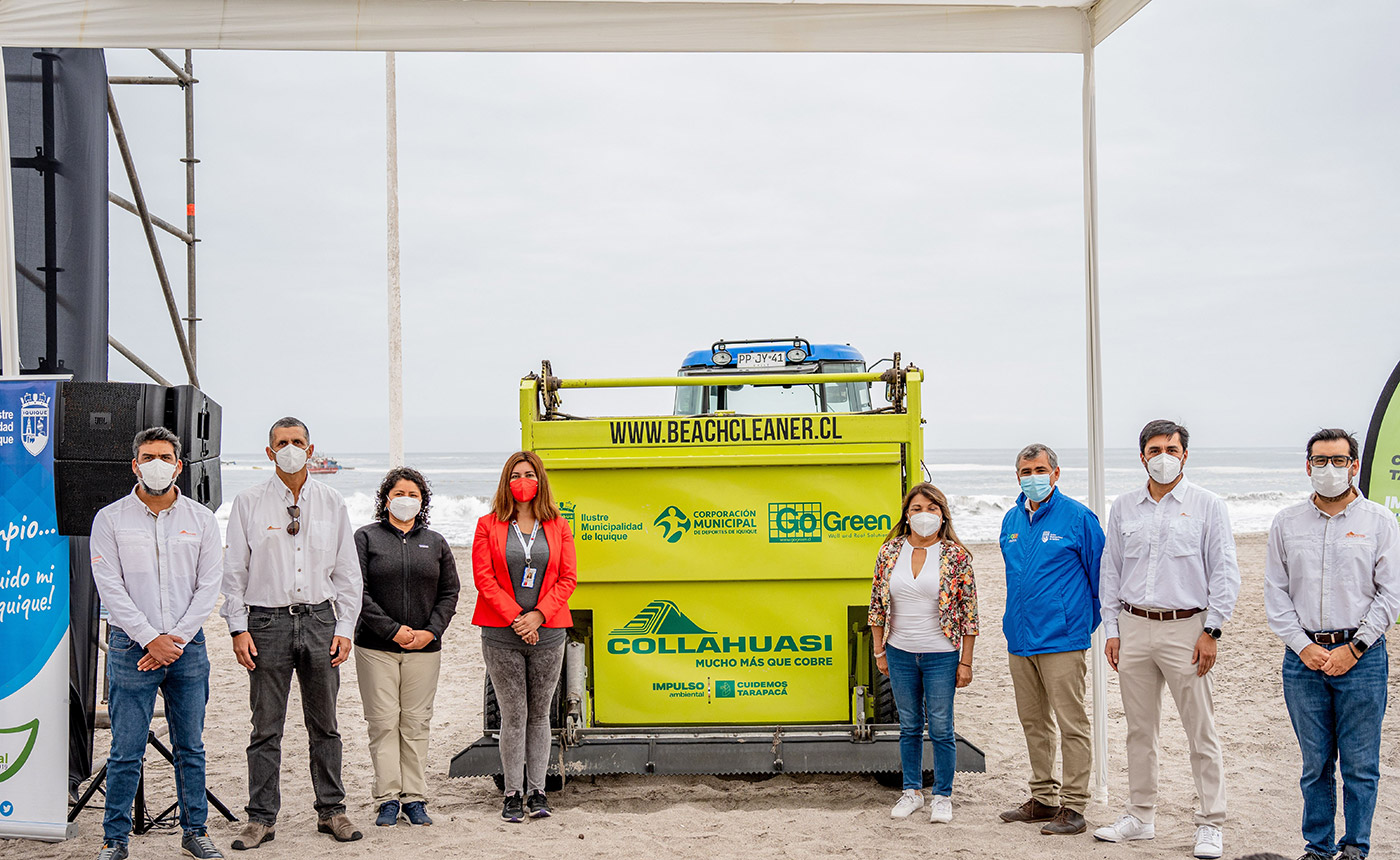 Alianza entre Collahuasi y Municipalidad de Iquique logra el retiro de 100 toneladas de residuos de los balnearios locales