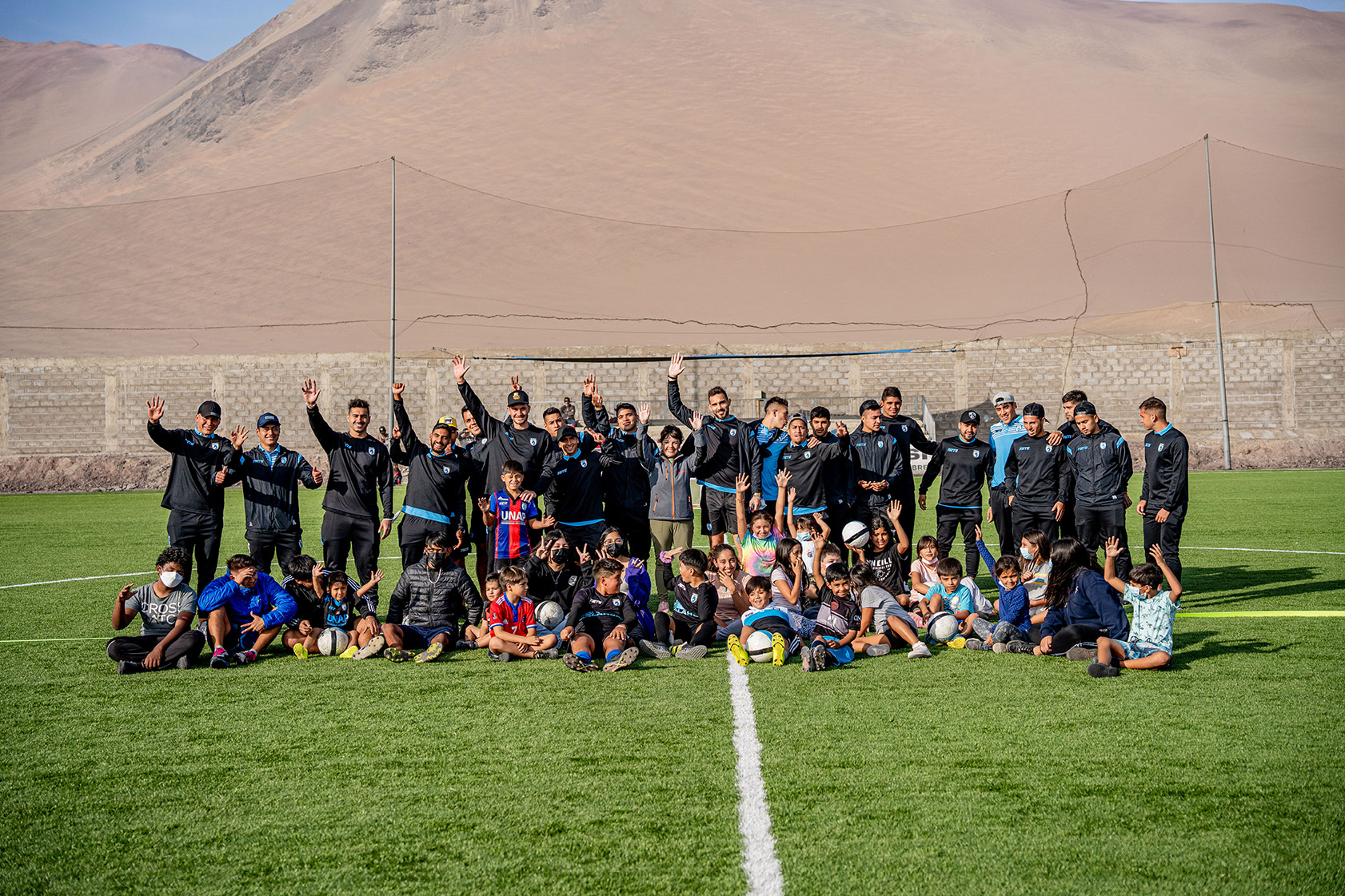 Concluyen exitosas jornadas deportivas organizadas por Collahuasi y Deportes Iquique para niños de Caramucho y Chanavayita