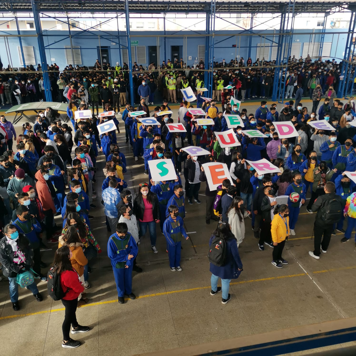 Liceo Bicentenario Minero Juan Pablo II conmemoró el Día Internacional del Orgullo LGBTIQ+