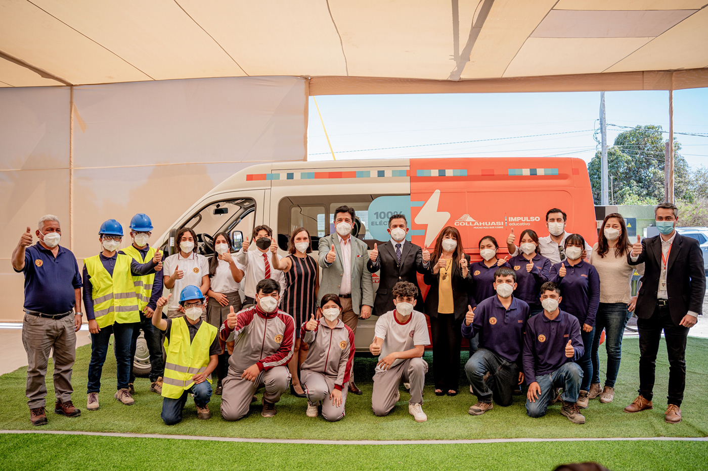 Liceo Bicentenario de Pica es el primer establecimiento del país en instalar un cargador rápido para incentivar la electromovilidad en Tarapacá