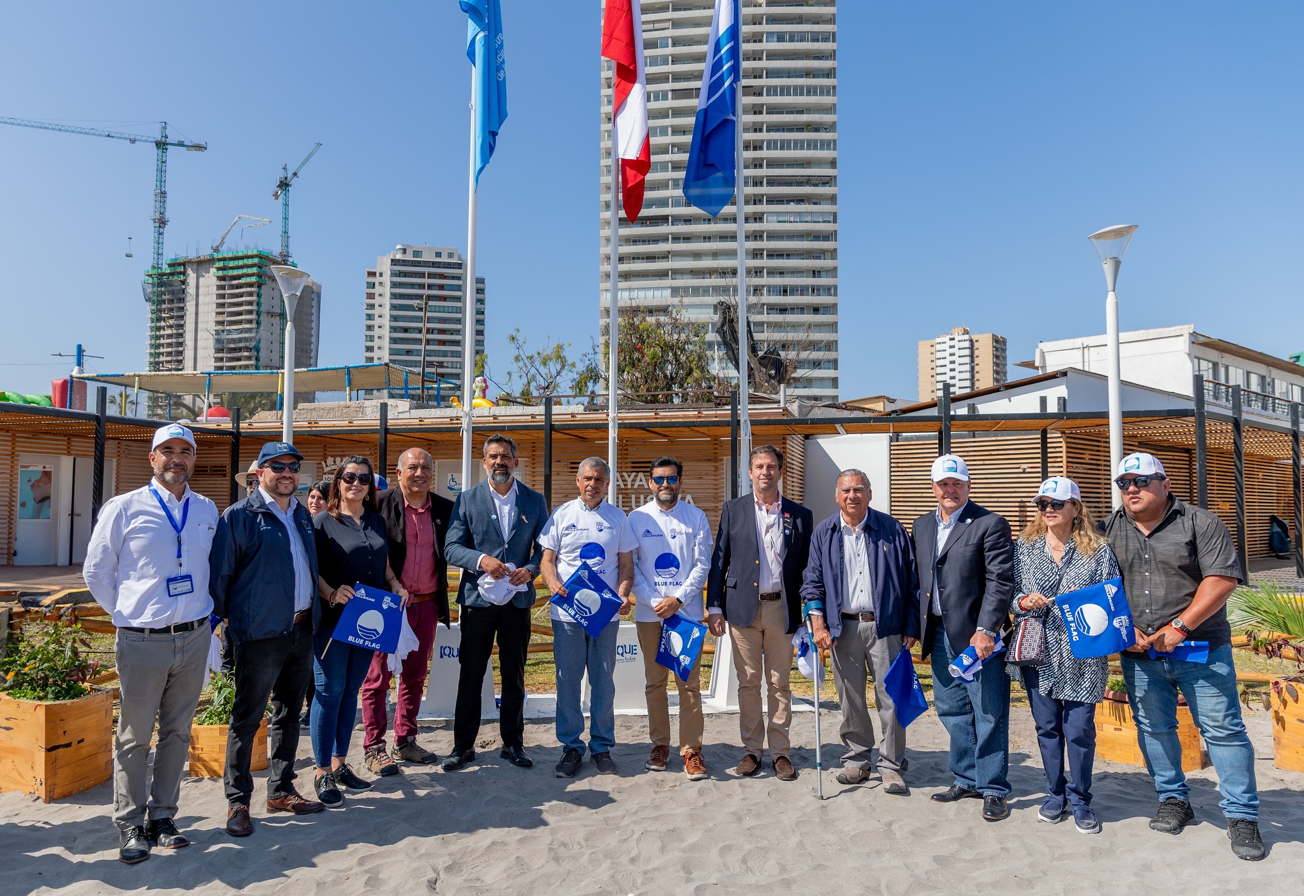 Playa Cavancha de Iquique recibe certificación internacional “Blue Flag” por calidad del agua, gestión ambiental, seguridad y servicios