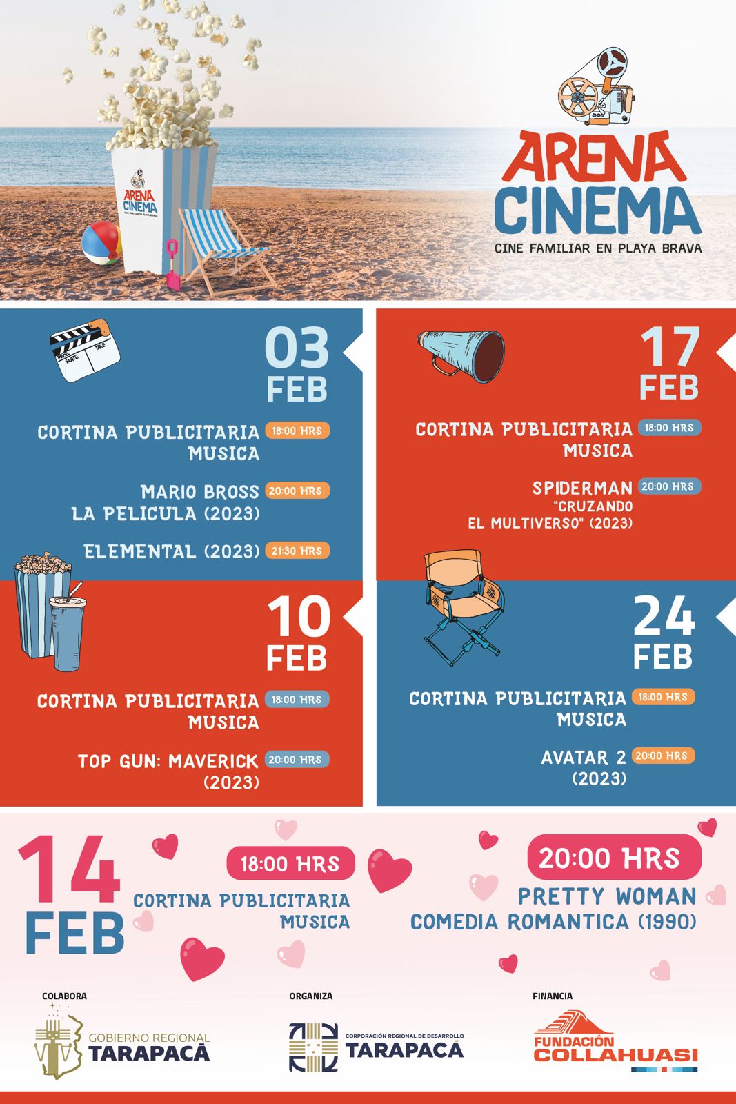 El cine familiar de Hollywood continúa en Playa Brava