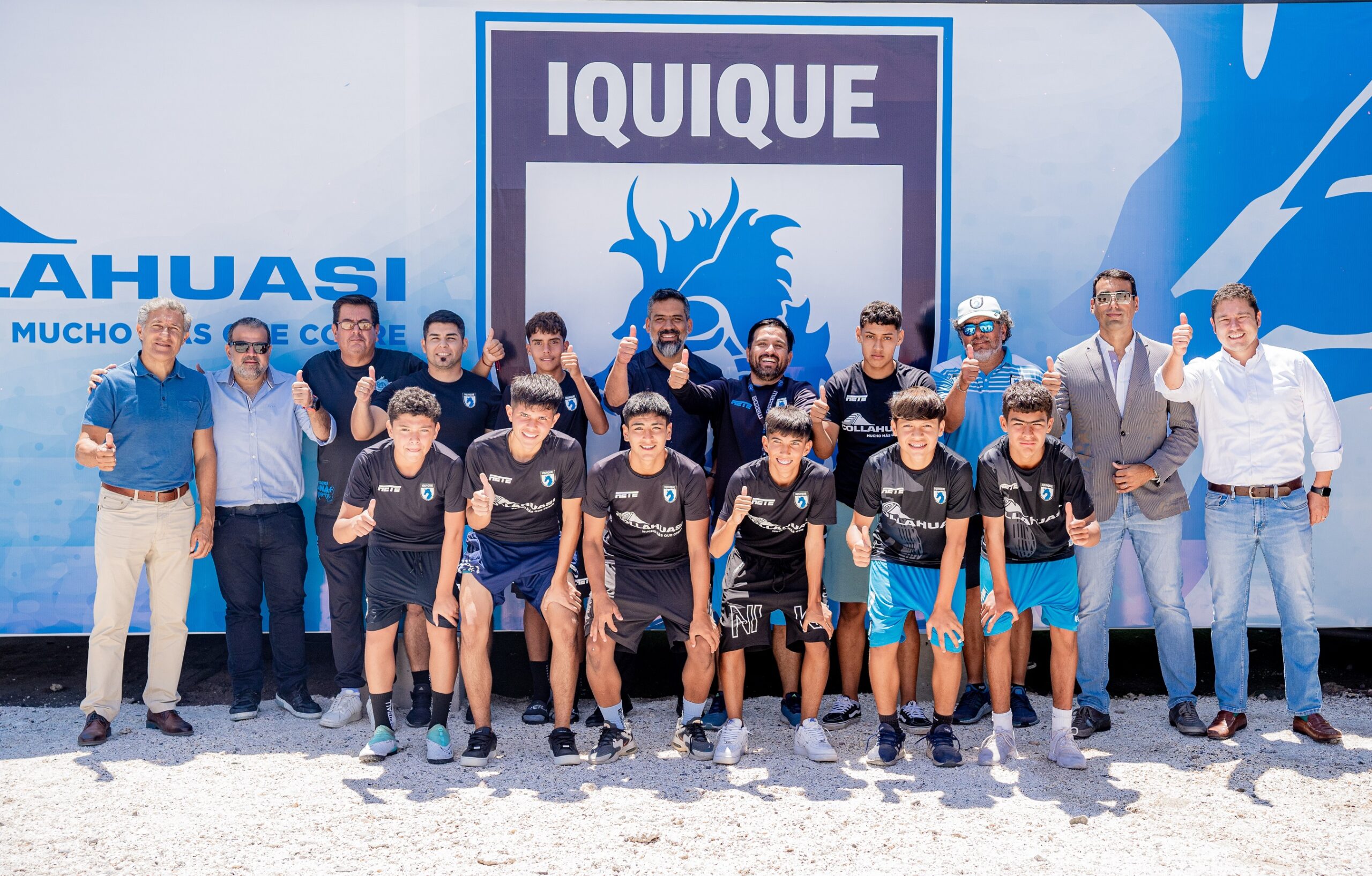 Collahuasi ratifica su compromiso como sponsor de Deportes Iquique para la temporada 2024