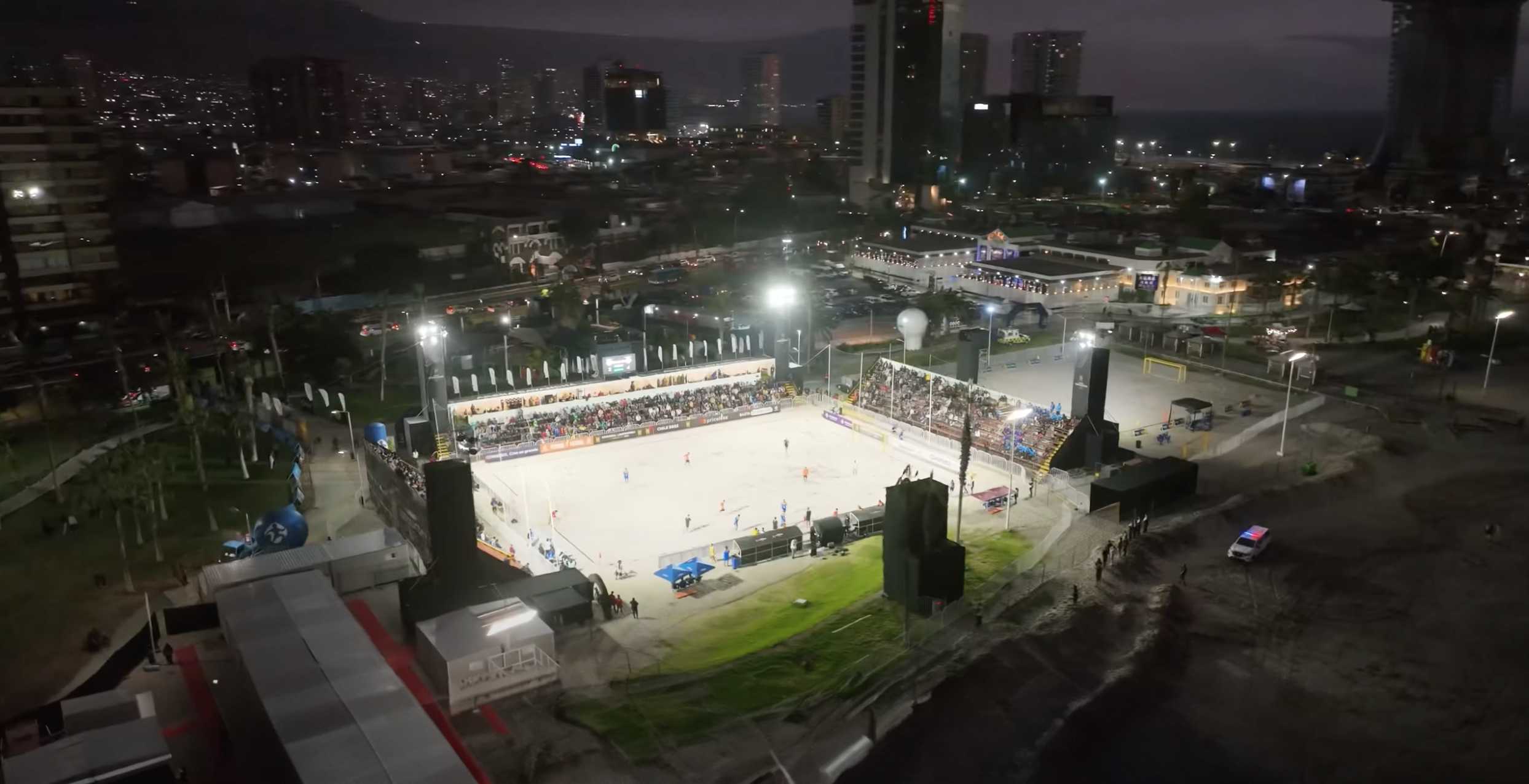 Project C20+ was part of the Conmebol Libertadores Beach Soccer Cup