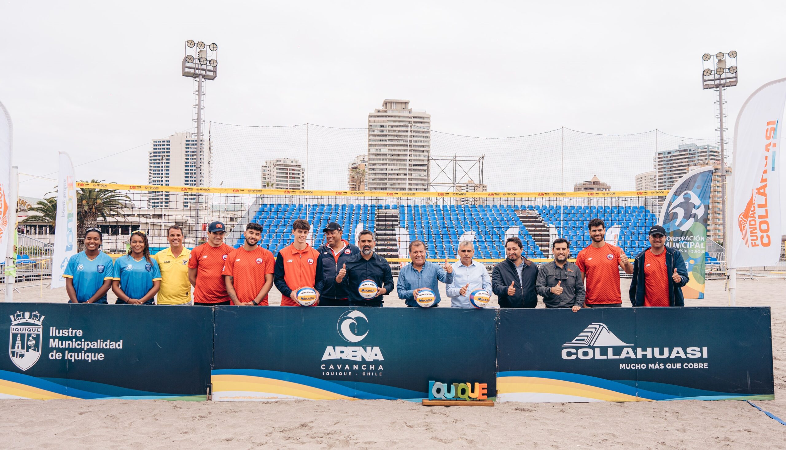 Arena Cavancha de Iquique recibe Final Sudamericana de Voleibol Playa