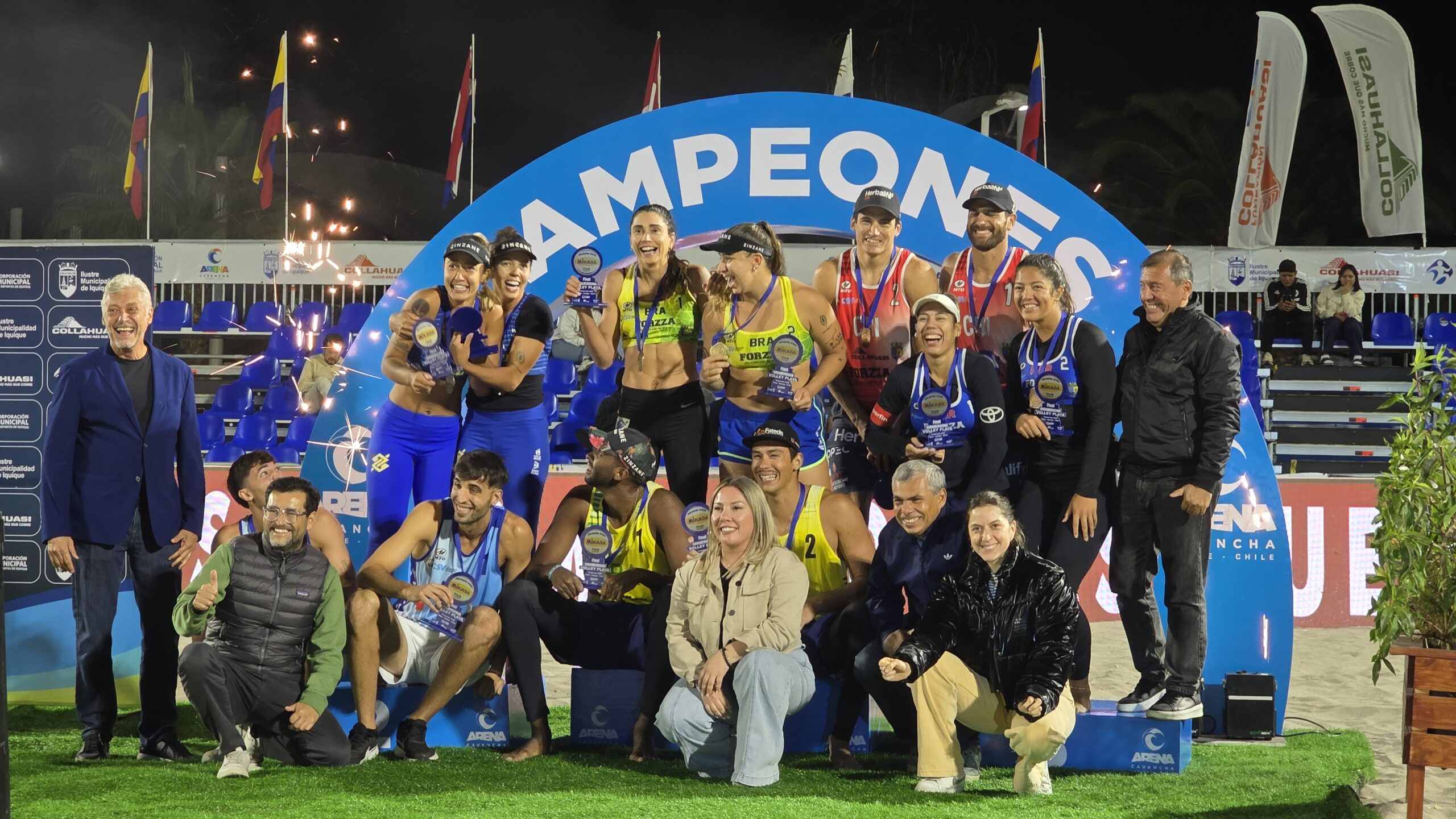 De Arena Cavancha a Australia: Chile, Brasil, Argentina, Uruguay, Perú y Paraguay clasifican al Mundial de Voleibol Playa