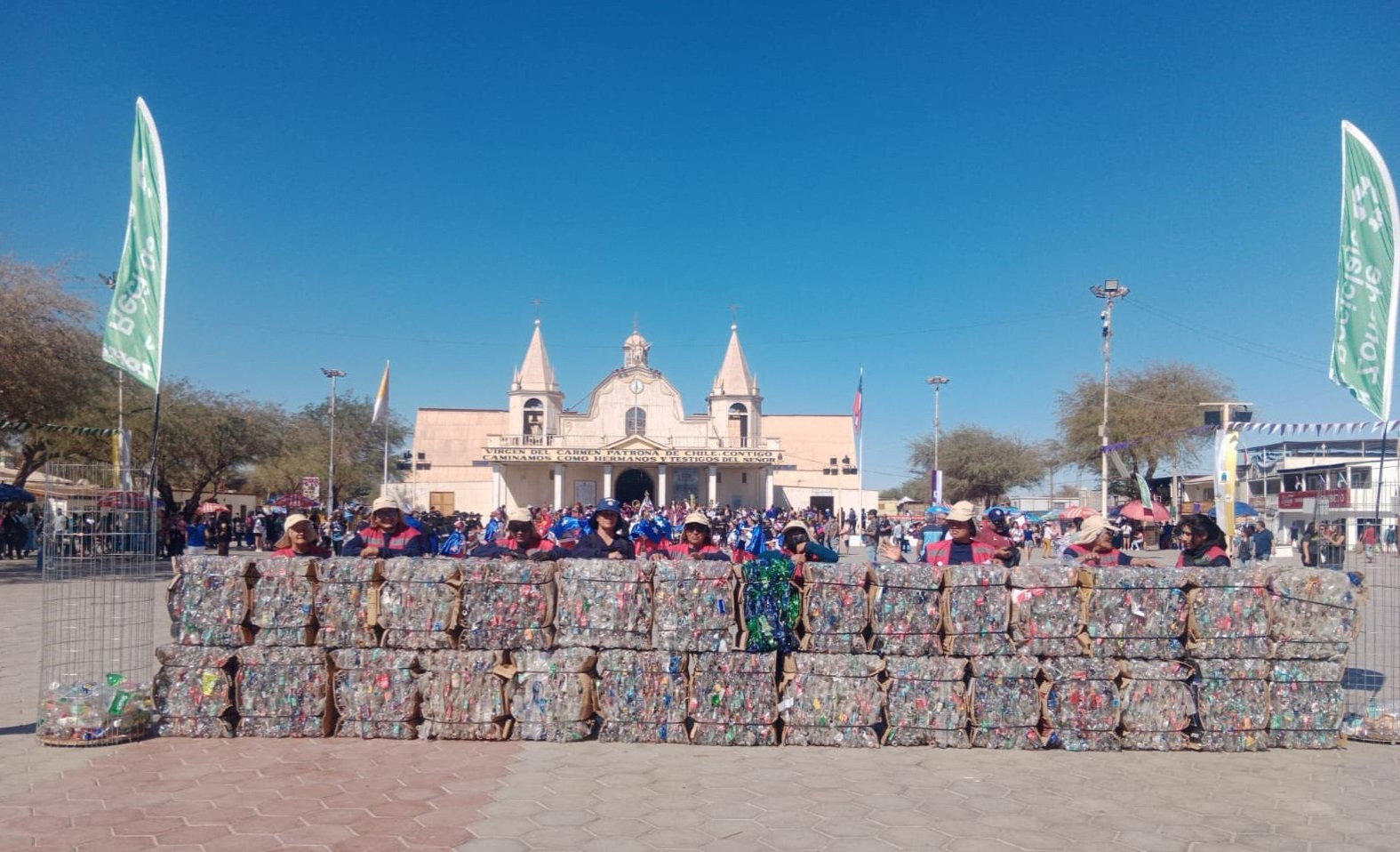 Tres mil kilos de residuos se recuperaron durante Festividad de La Tirana