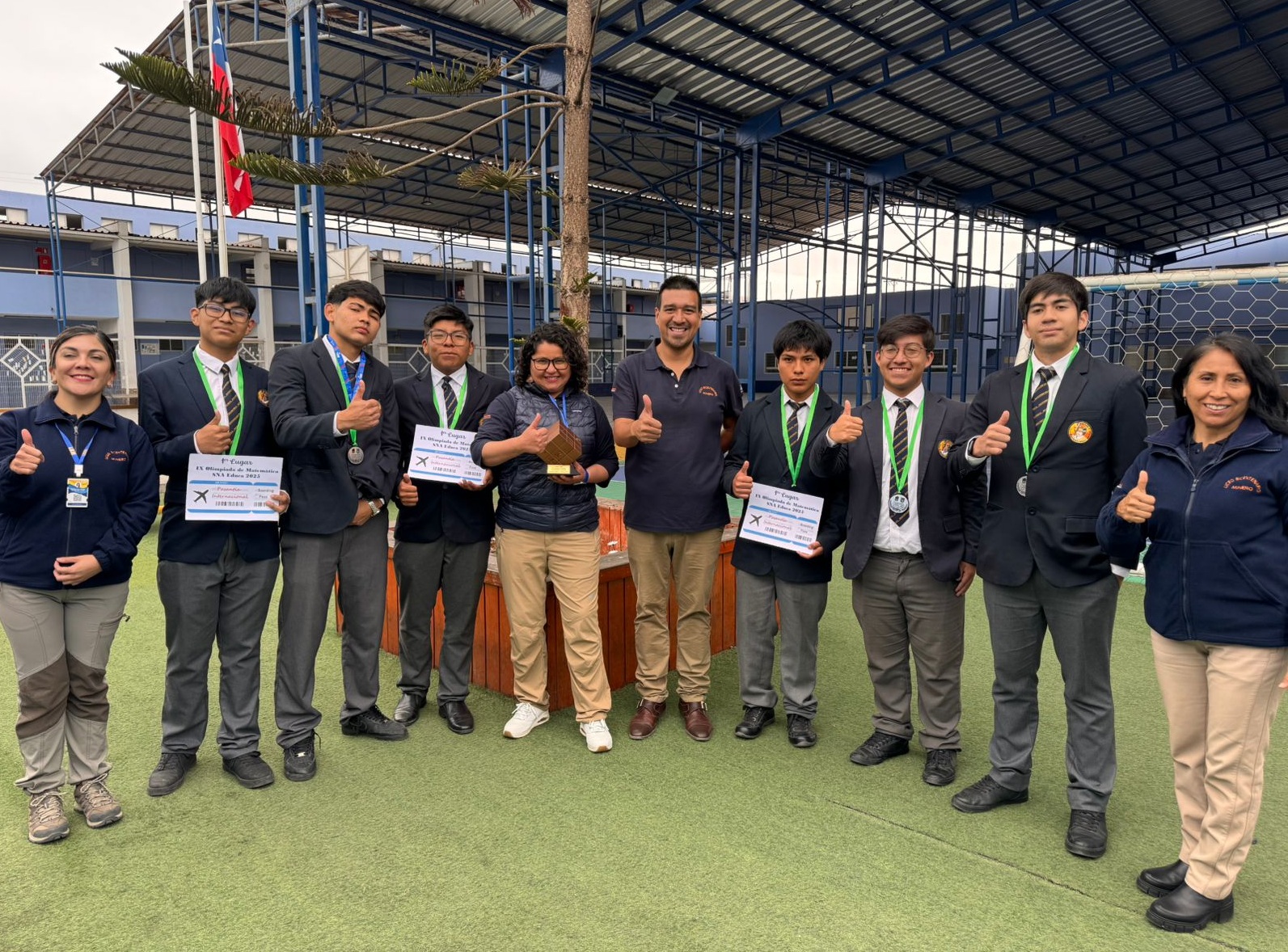 Liceo Bicentenario Minero Juan Pablo II obtuvo el primer lugar nacional en IX Olimpiada de Matemática de SNA Educa