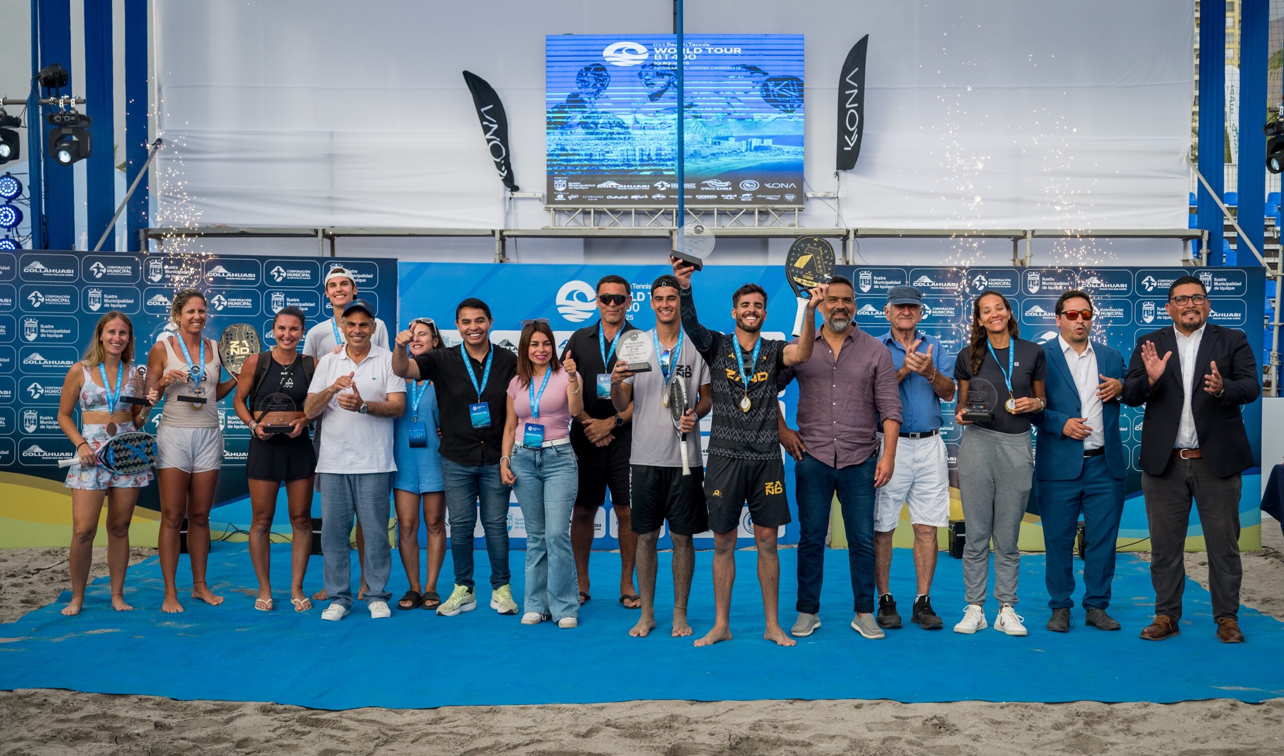Italia, Brasil y España conquistan el torneo mundial “BT400” en una gran final celebrada en Arena Cavancha