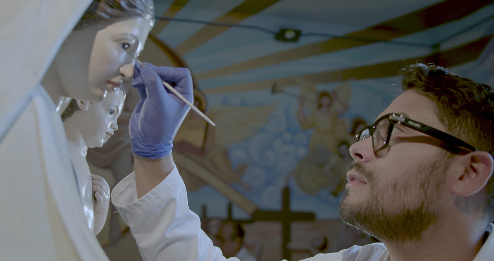 Virgen del Carmen de La Tirana se reencontrará con la comunidad tras su restauración este 28 de febrero