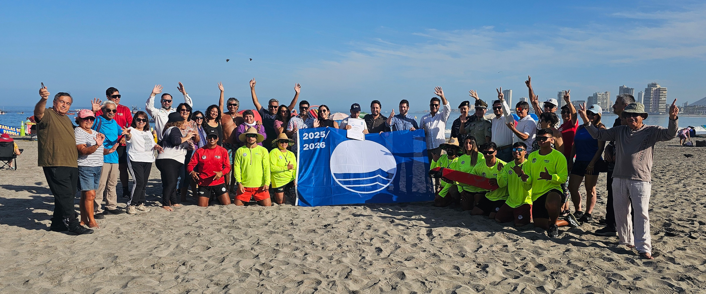 Cavancha consolida su sostenibilidad al renovar por tercer año la certificación internacional “Blue Flag”