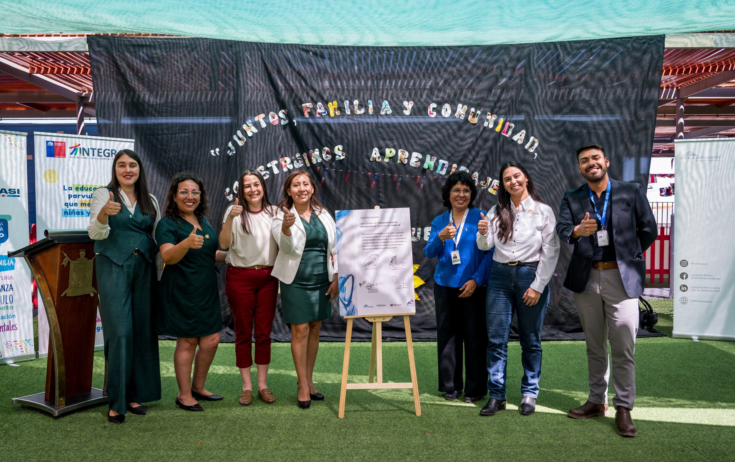 Convenio público-privado por la primera infancia fortalece el rol de las familias en Pica